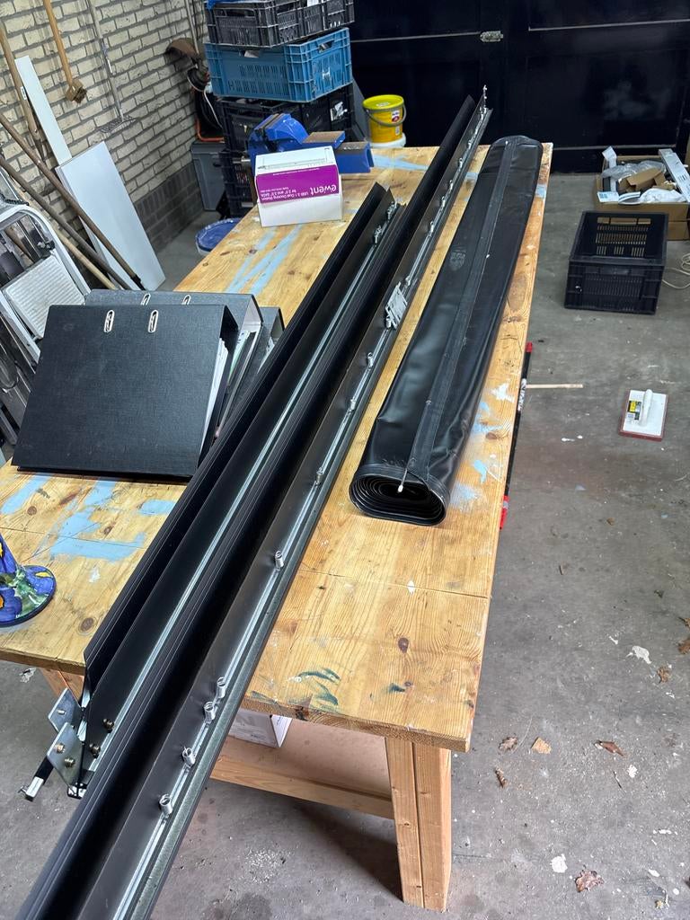 Ivision 4K Scherm 260 cm Breed - Hoogwaardig Projectiescherm, Ophalen, Zo goed als nieuw