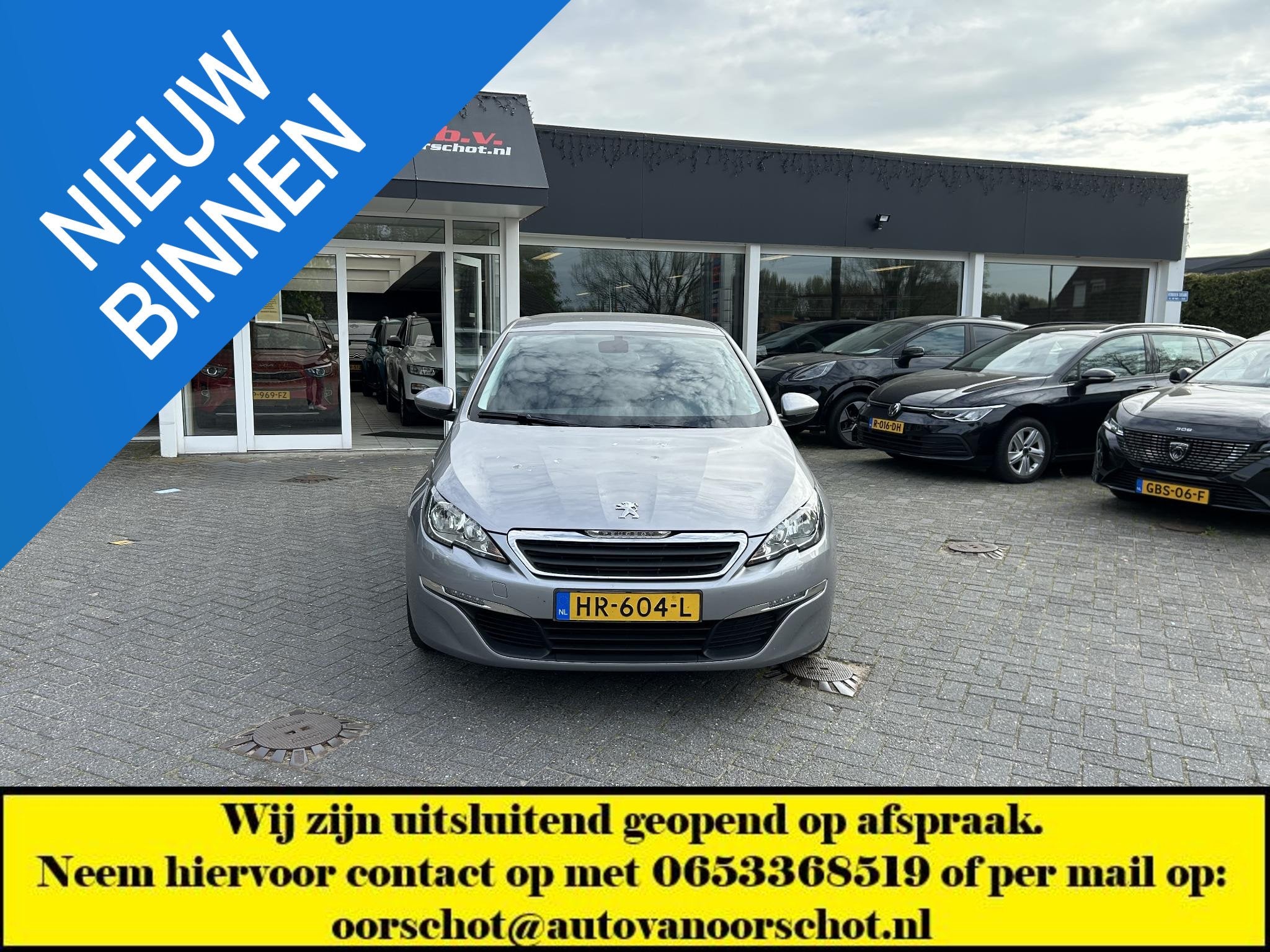 Peugeot 308 SW 1.6 BlueHDI Blue Lease Pack, Auto's, Voorwielaandrijving, Dealer onderhouden, Stof, Gebruikt