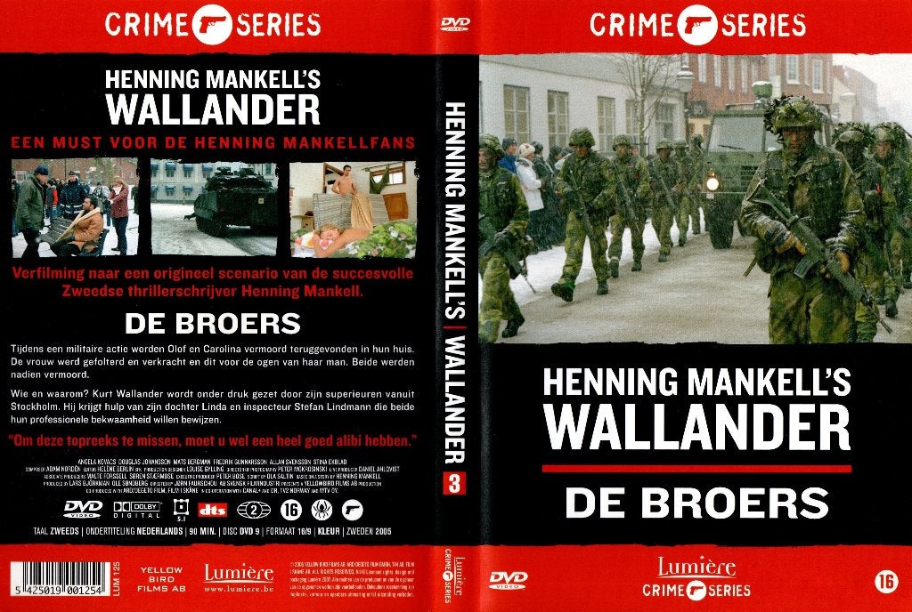 Wallander, De Broers, Vanaf 16 jaar, Ophalen of Verzenden, Zo goed als nieuw