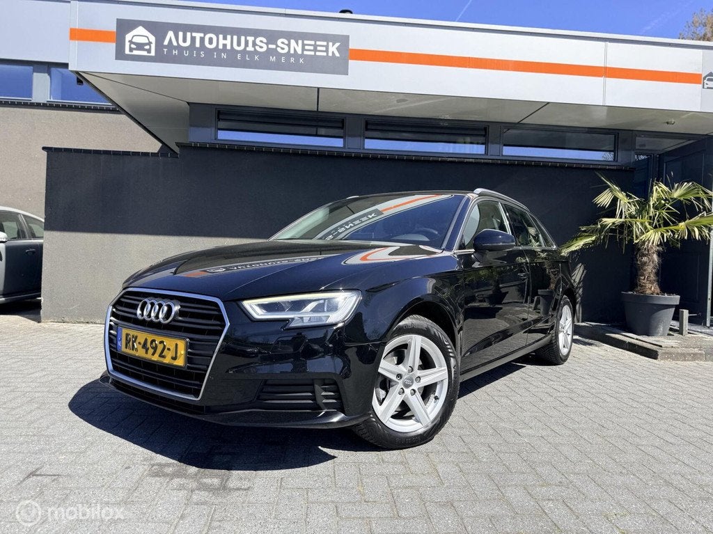 Audi A3 Sportback 1.0 TFSI Pro Line Automaat | Navi |NL Auto, Auto's, Gebruikt, Euro 6, Zwart, Origineel Nederlands