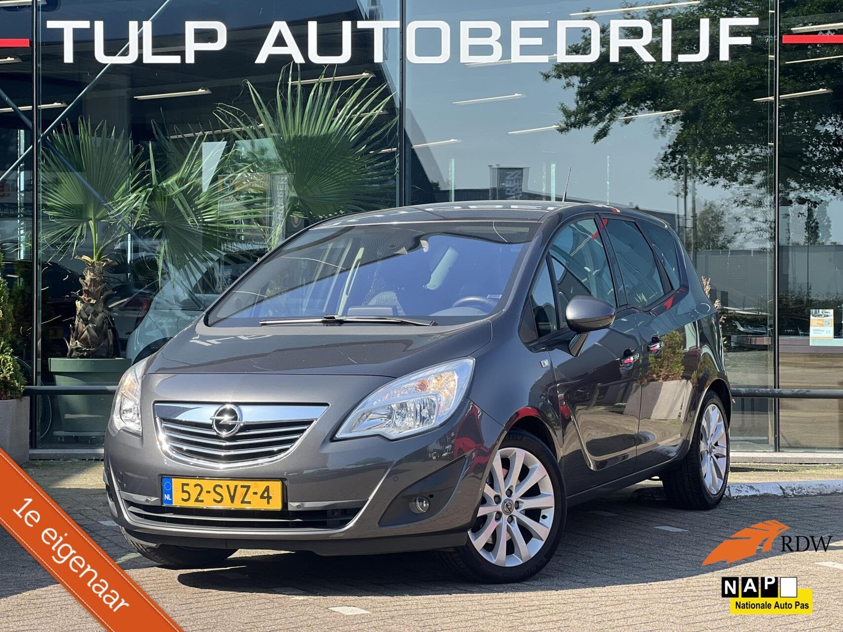 Opel Meriva 1.4 Turbo Cosmo 1eEig NLauto NAP ABS lamp brand!, Auto's, Voorwielaandrijving, Euro 5, 15 km/l, Gebruikt