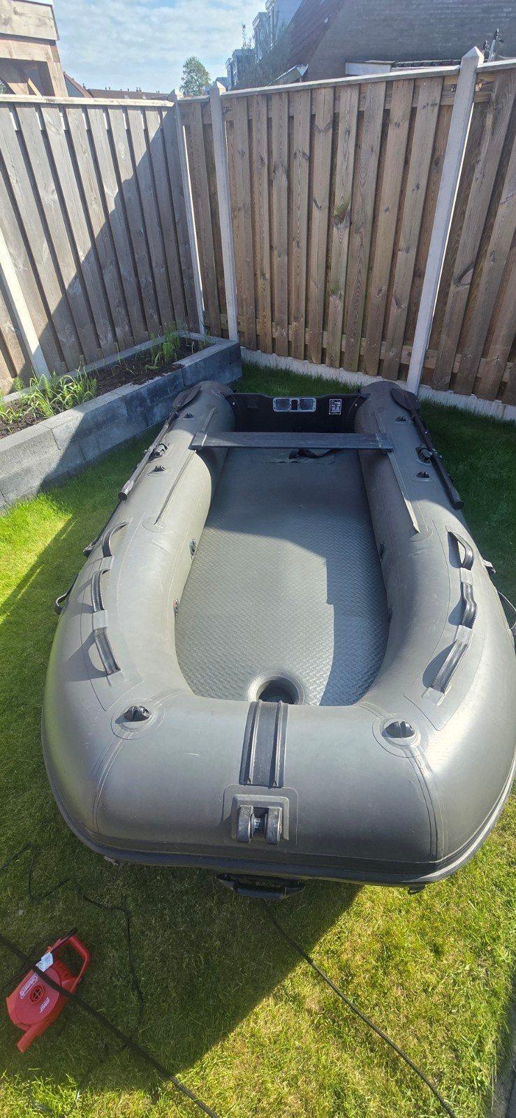 Raptor 330 xwide met Suzuki 6pk Buitenboordmotor, Airdeck, Gebruikt, Ophalen, Overige merken