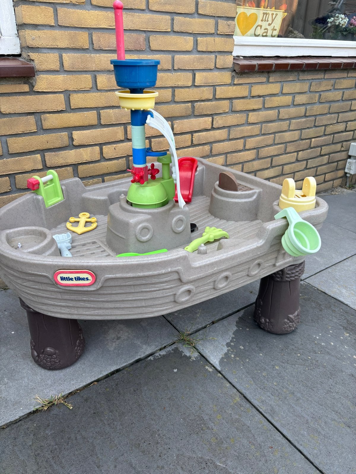 Little Tikes Piratenboot Waterspeeltafel, Ophalen, Gebruikt