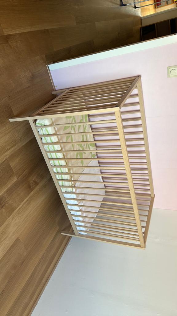 Puck a baby ledikant 60 x 120, Ophalen of Verzenden, Nieuw, Overige typen