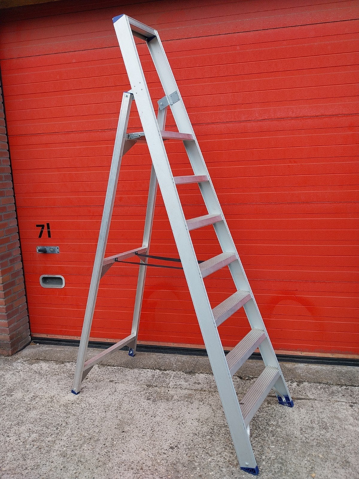 Professionele aluminium bordestrap - Solide kwaliteit, Ophalen, Gebruikt, Trap, 2 tot 4 meter