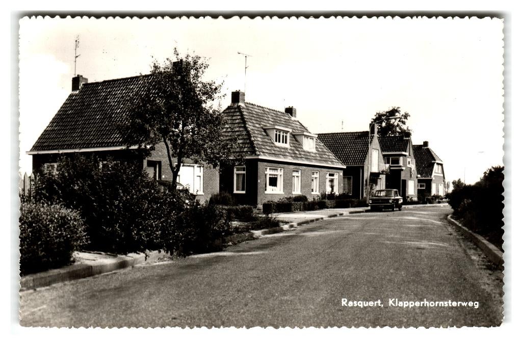 Rasquert, Klapperhornsterweg, Verzenden, 1960 tot 1980, Gelopen, Groningen