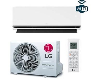 LG Deluxe 3,5kW H12S1D WiFi single split set, Ophalen, Koelen en Ontvochtigen, Timer, Nieuw