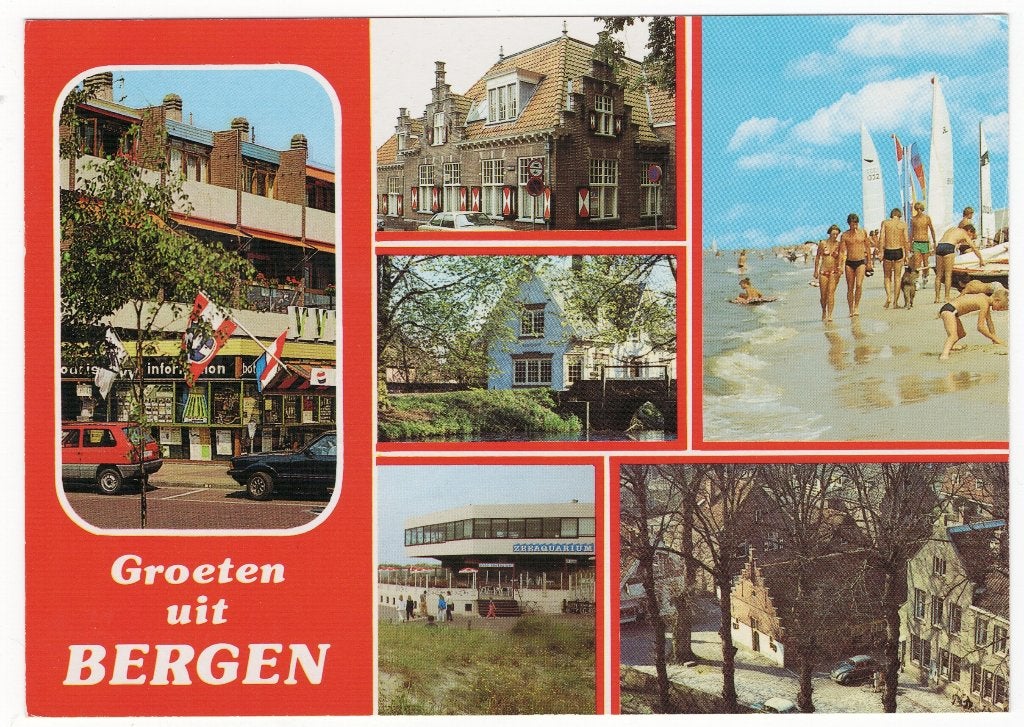B26140 Bergen aan zee, Ophalen of Verzenden, 1980 tot heden, Gelopen, Noord-Holland