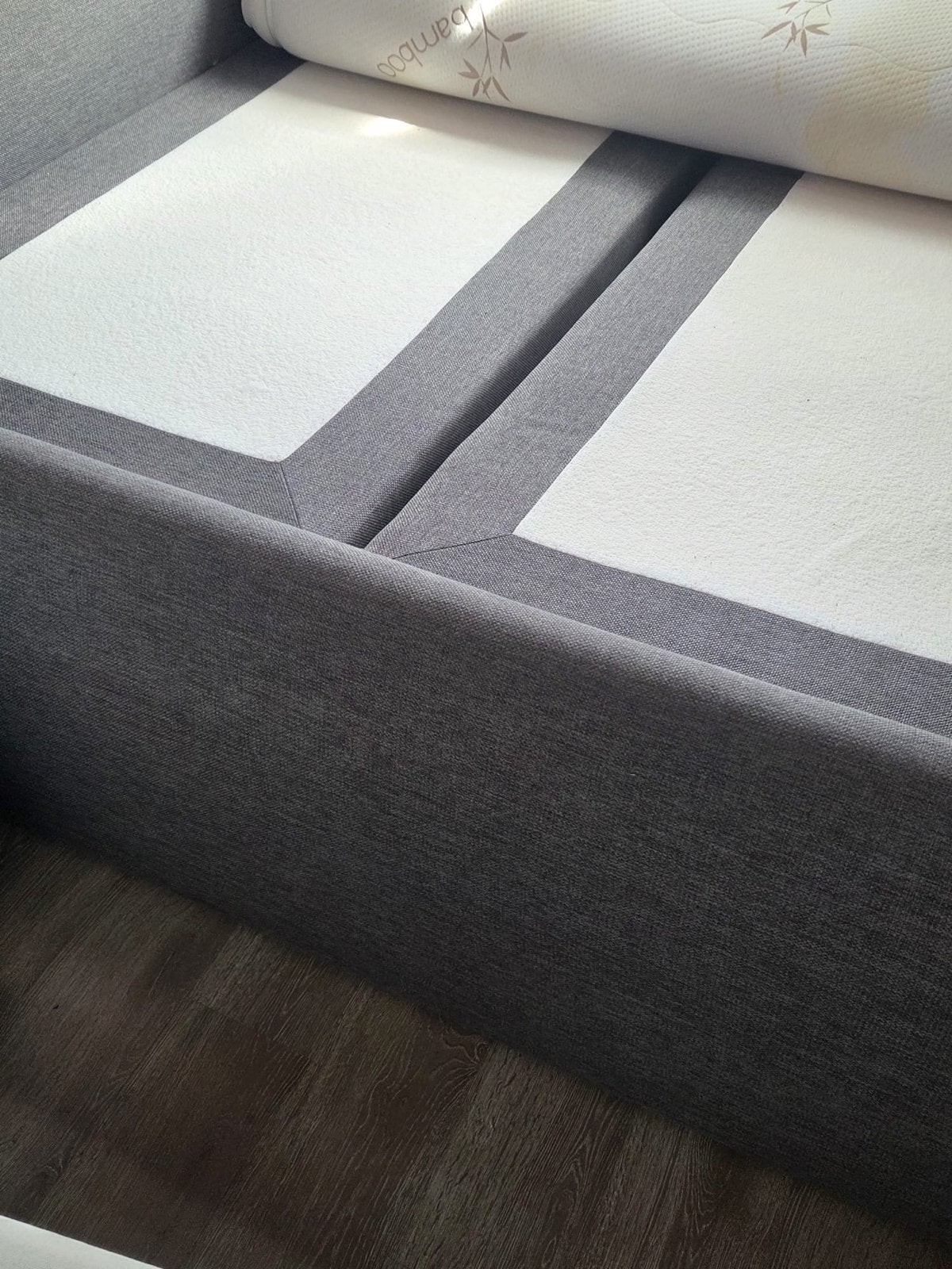 Tweepersoons boxspring 180x210 cm zeer compleet!, Ophalen, Gebruikt, 210 cm, Tweepersoons