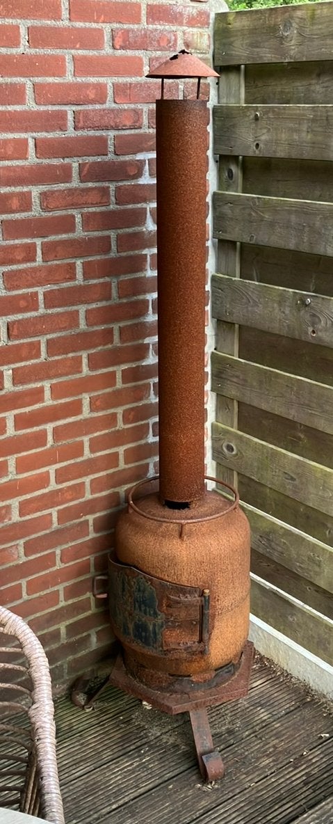 Tuinkachel, Ophalen, Gebruikt