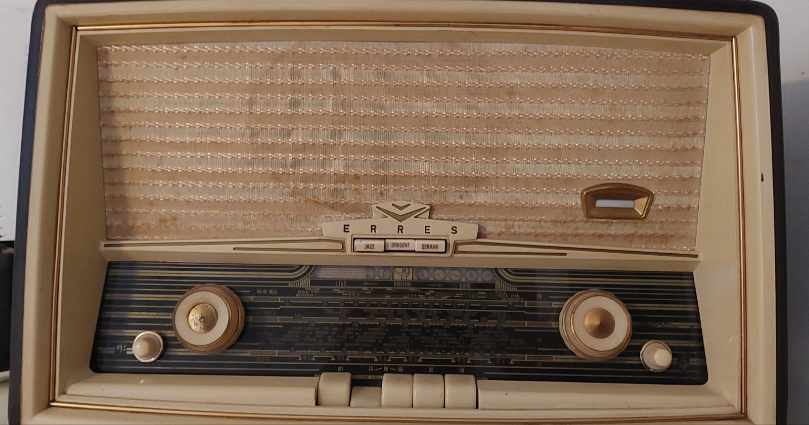Vintage Erres Radio, Ophalen, Gebruikt, Radio