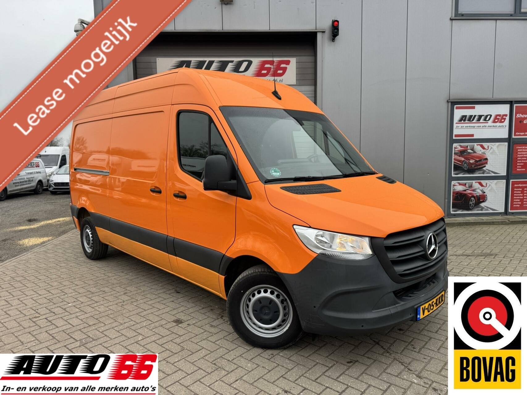 Mercedes Sprinter bestel 211 2.2 CDI L2H2, Auto's, Gebruikt, Zwart, 2500 kg, Mercedes-Benz