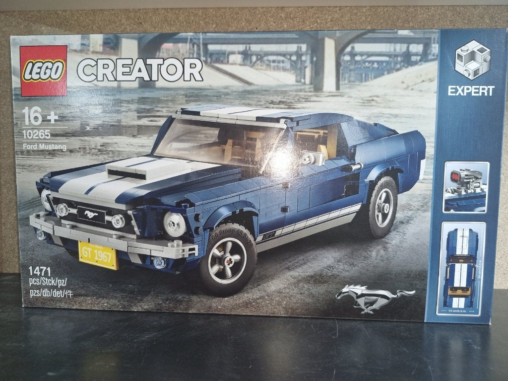 LEGO Creator Expert 10265 Ford Mustang, Lego, Nieuw, Compleet, Ophalen of Verzenden