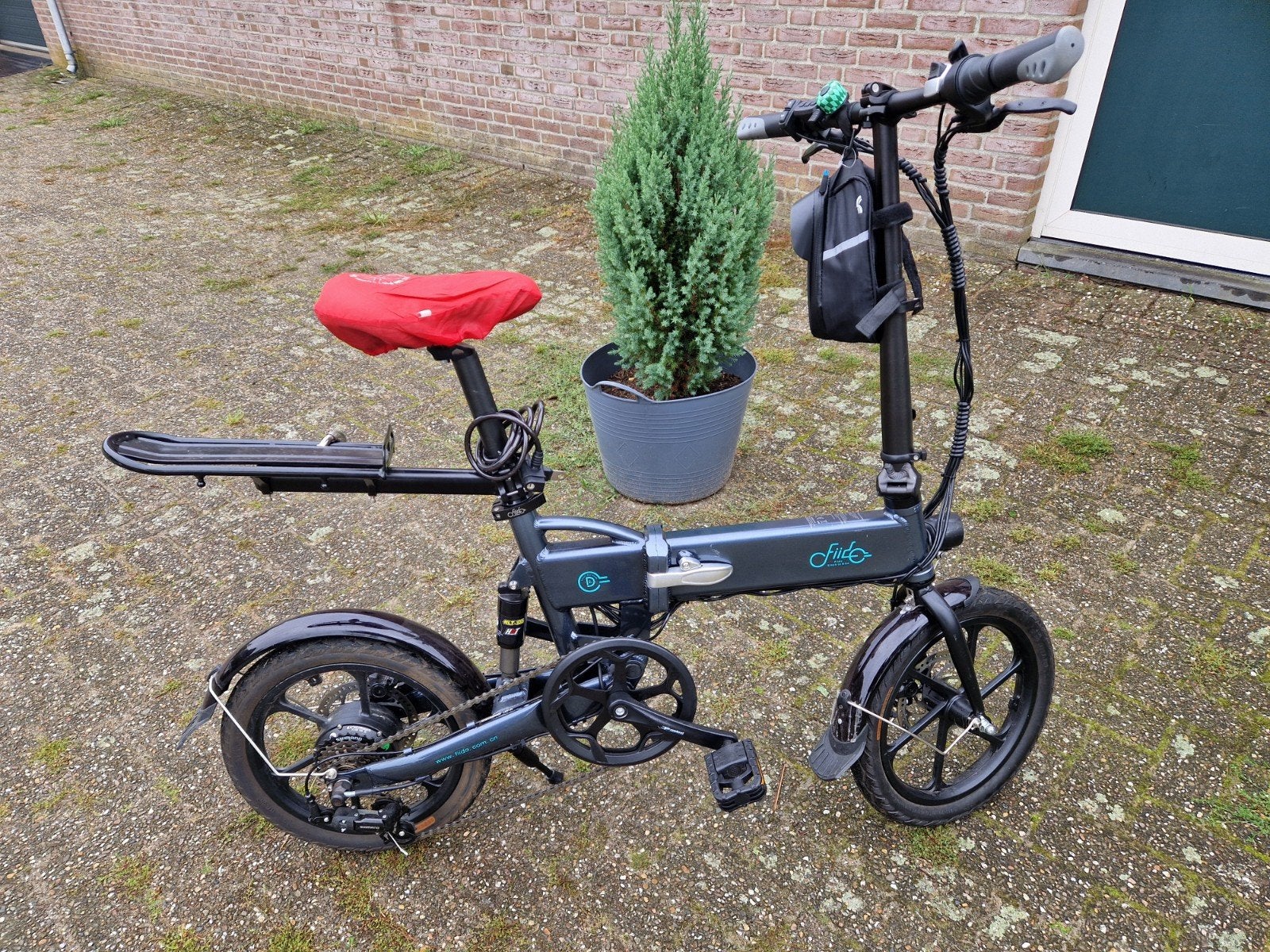 e-bike vouwfiets, Minder dan 14 inch, Versnellingen, Zo goed als nieuw, Totaal opvouwbaar