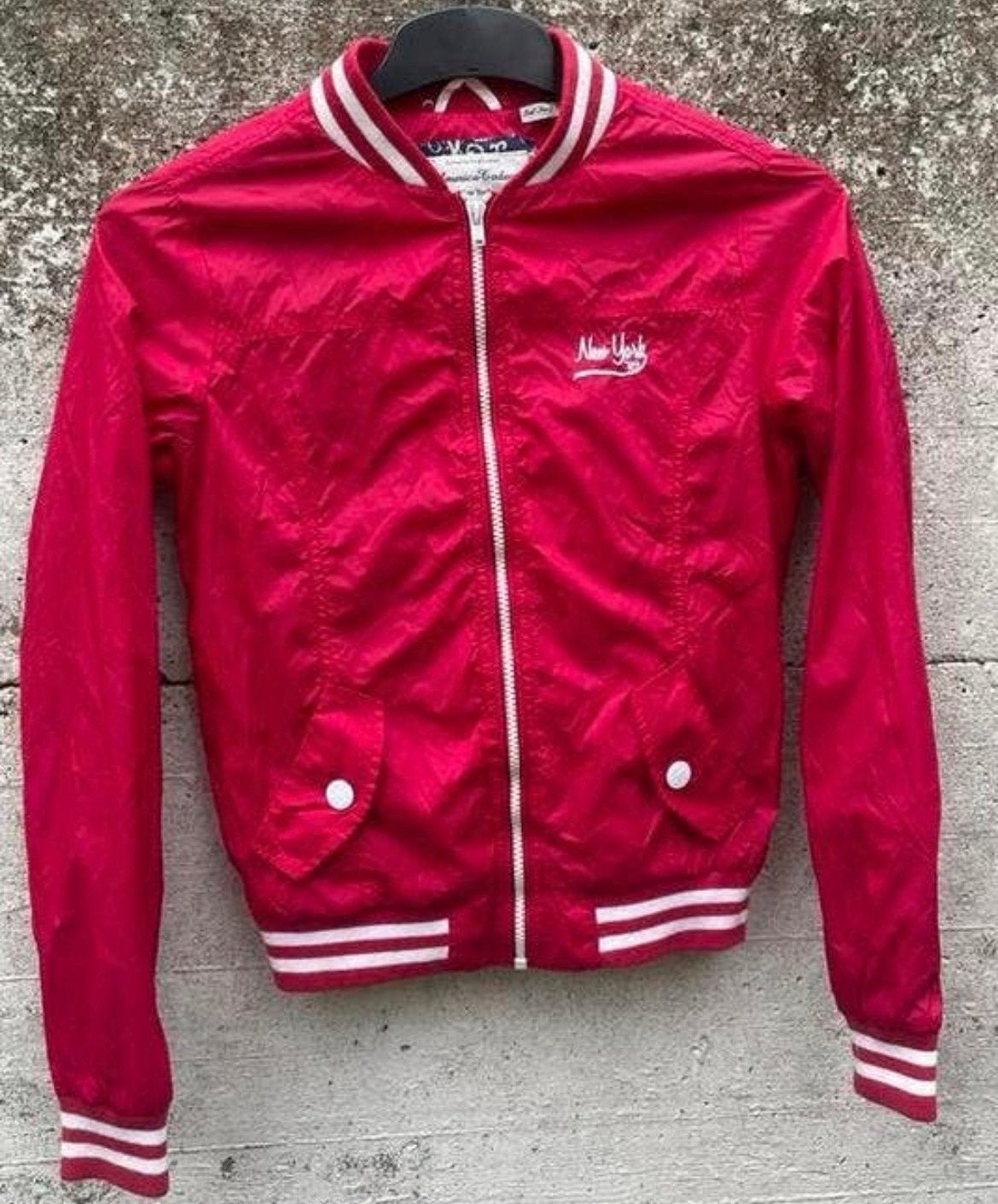 Roodroze herfstjas America Today XS 'New York', Ophalen of Verzenden, Zo goed als nieuw, Maat 34 (XS) of kleiner, Rood