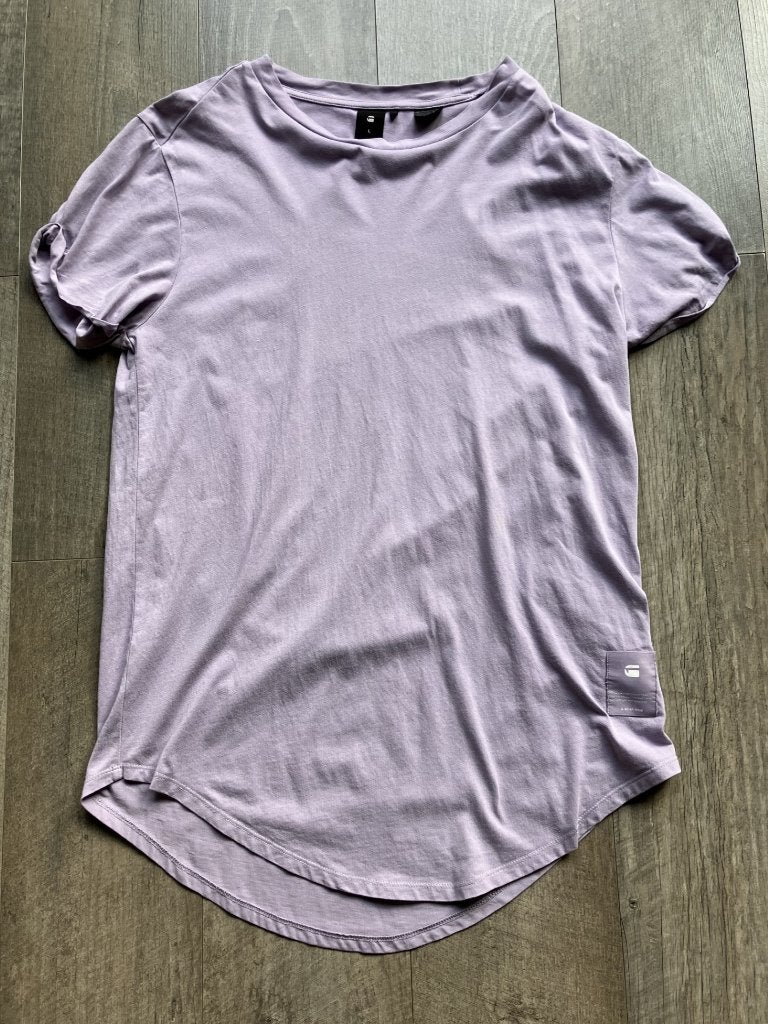 G-Star Raw paars T-shirt (L), Kleding | Heren, T-shirts, Paars, Ophalen of Verzenden, Zo goed als nieuw, G-Star Raw