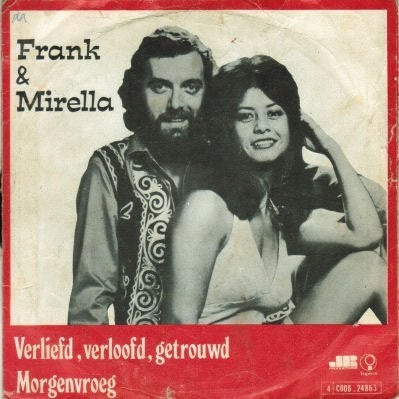 FRANK & MIRELLA  1973   TOPHIT DAT JAAR !! F158, Ophalen of Verzenden, Zo goed als nieuw, 7 inch, Pop