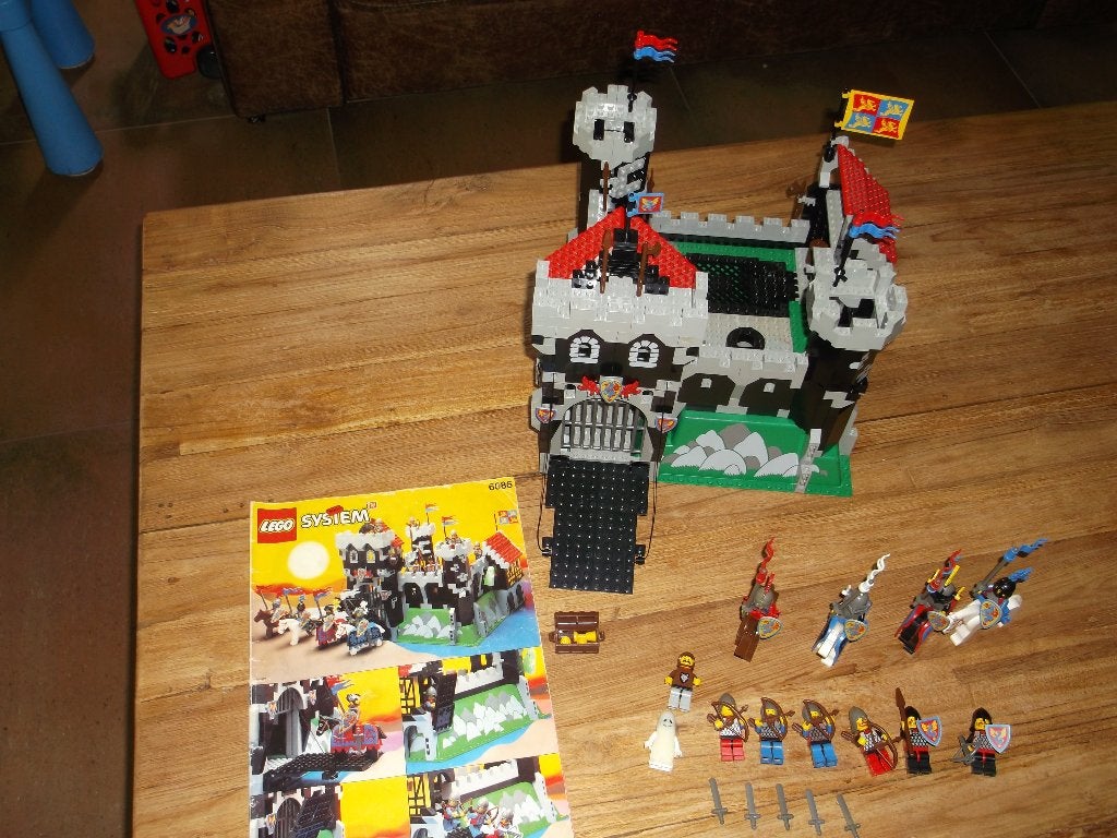 lego 6086 Black Knight's Castle, Kinderen en Baby's, Speelgoed | Duplo en Lego, Gebruikt, Lego, Complete set, Compleet, Inclusief accessoires