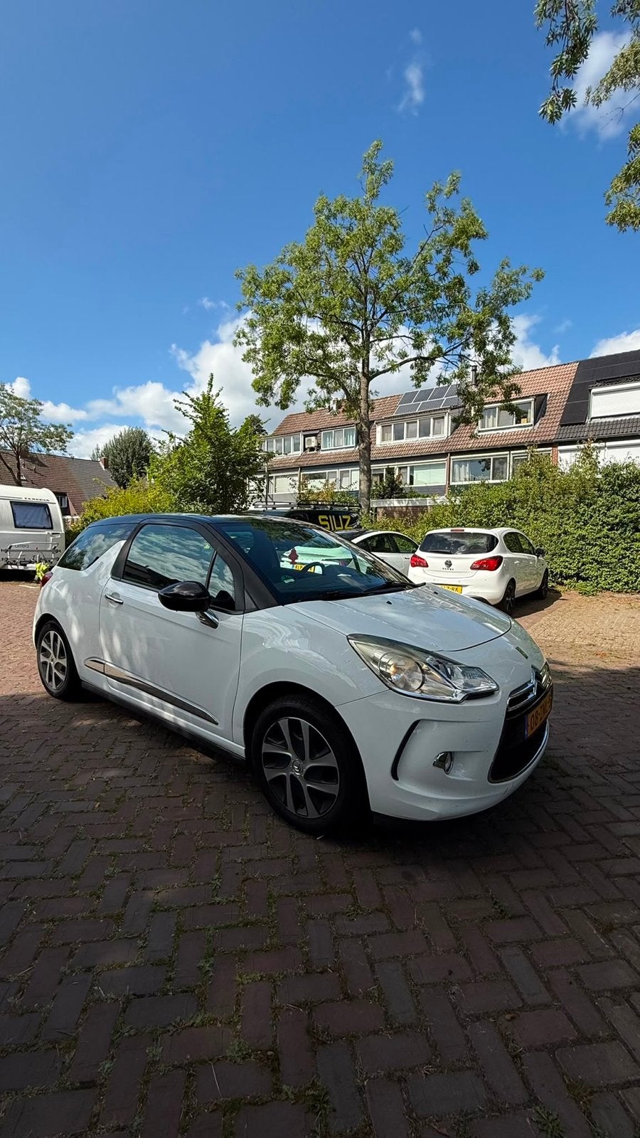 Citroën DS3 1.2 VTI 2013 Wit, Auto's, Voorwielaandrijving, 40 €/maand, 1199 cc, Wit