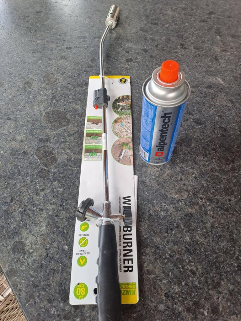 Onkruidbrande met gasflesje, Ophalen of Verzenden