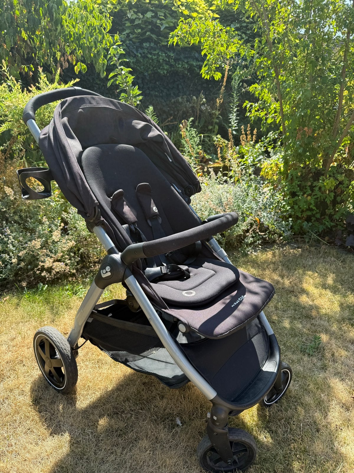 Maxi-Cosi Kinderwagen - Zwart/Grijs, Zeer Goede Staat, Kinderen en Baby's, Ophalen, Gebruikt, Kinderwagen, Maxi-Cosi
