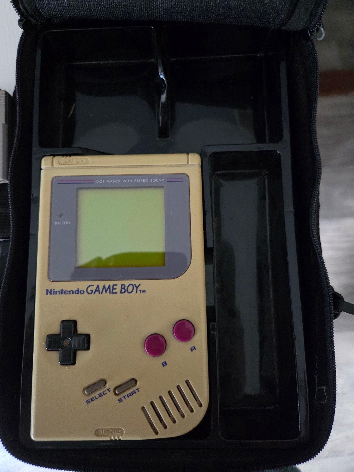 Nintendo Game Boy Classic met 3 spellen en tas, Ophalen, Zo goed als nieuw, Game Boy Classic, Met games
