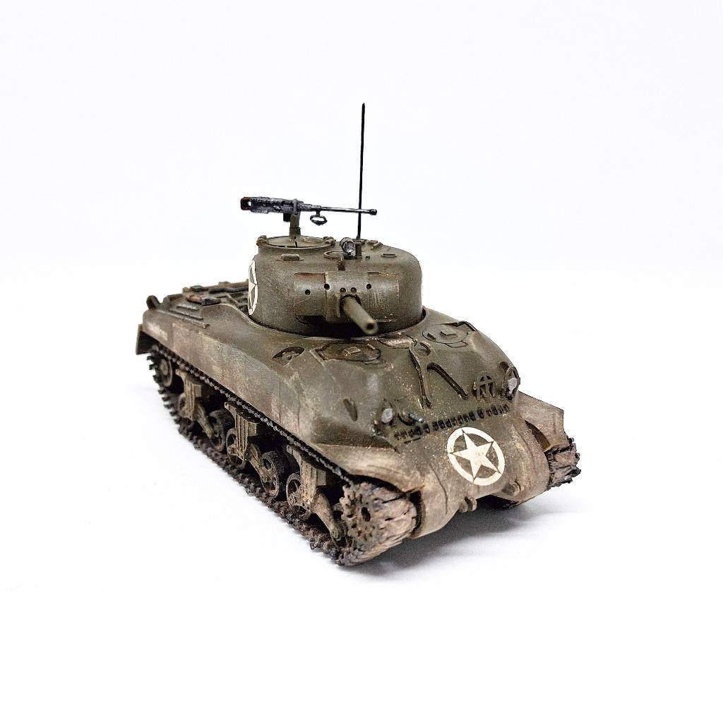 1/72 Schaalmodel M4A1 Sherman tank, Italeri, Nieuw, Ophalen of Verzenden, Tank