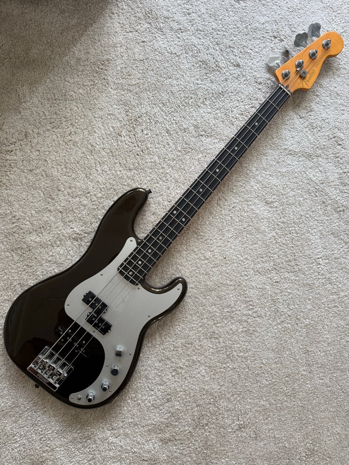 Fender American Ultra II Precision Bass met hardcase koffer!, Ophalen of Verzenden, Zo goed als nieuw, Elektrisch, 6-snarig