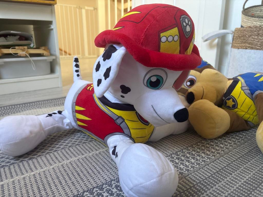 Grote Paw Patrol Marshall knuffel, Ophalen, Overige merken, Hond, Zo goed als nieuw