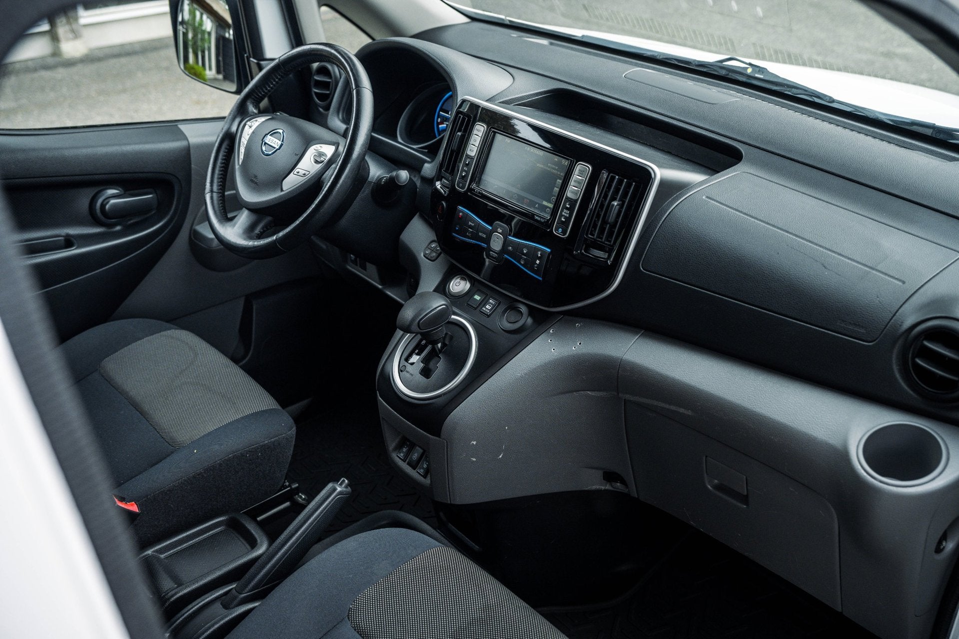 Nissan E-NV200 Optima 40 kWh, Gebruikt, Zwart, Origineel Nederlands, 2 stoelen