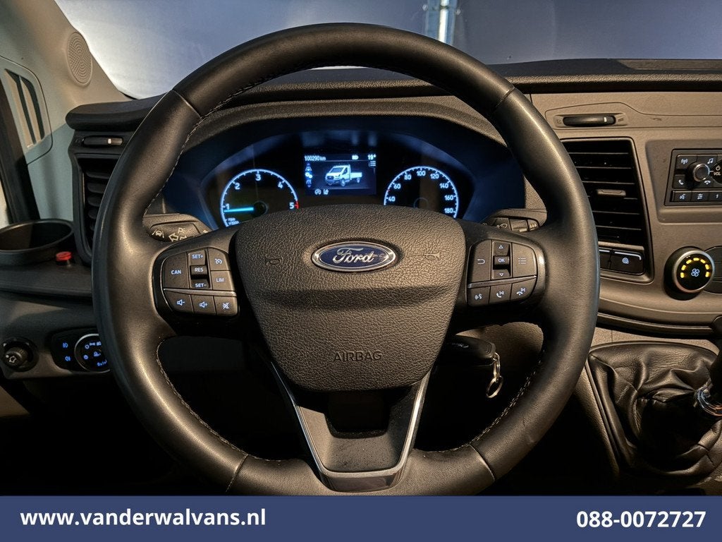 Ford Transit 2.0 TDCI 130pk Bakwagen Laadklep Euro6 Airco |, Auto's, Bestelauto's, 4 cilinders, 2500 kg, Wit, 11 km/l