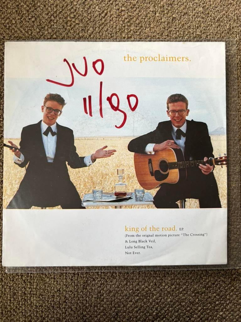 The Proclaimers- King of the Road, Cd's en Dvd's, Vinyl Singles, Ophalen of Verzenden, Gebruikt, 7 inch, Pop