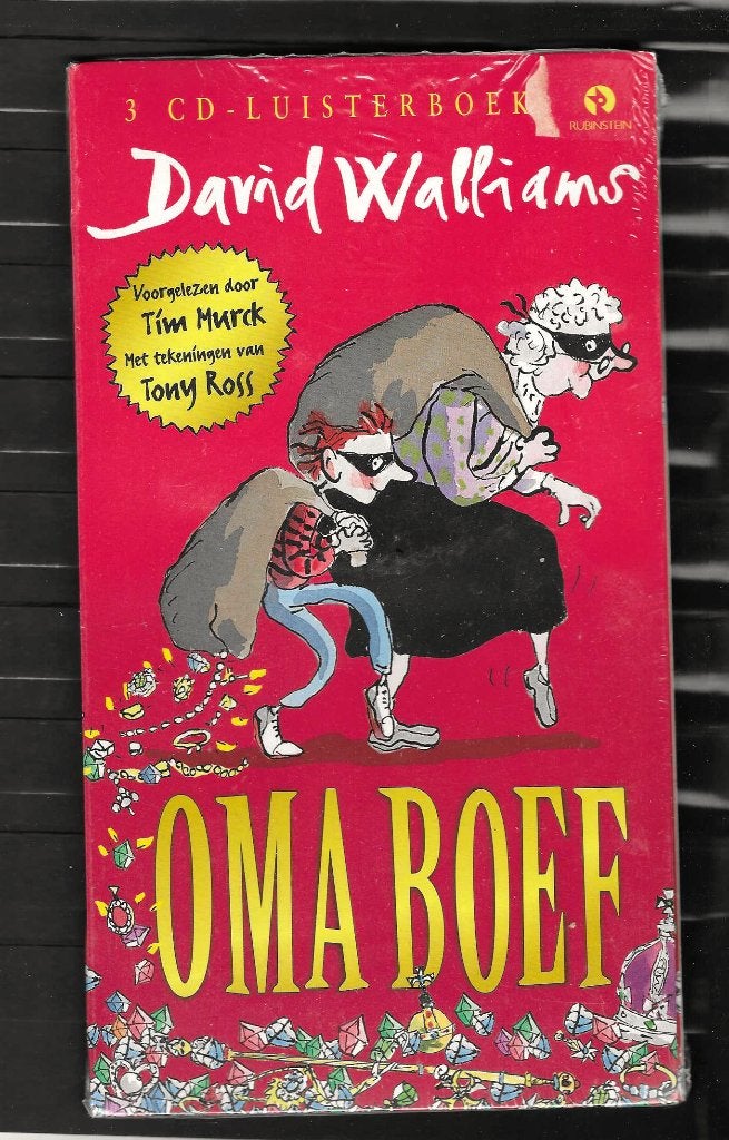 David Walliams - Oma boef (luisterboek), Ophalen of Verzenden, Fictie algemeen