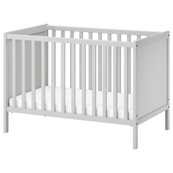 Ikea Sundvik ledikant grijs, Kinderen en Baby's, Ophalen, Zo goed als nieuw, Ledikant