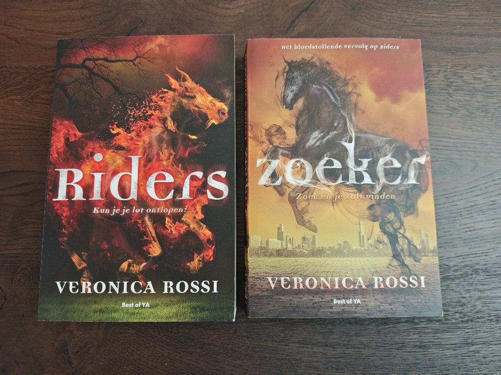 Veronica Rossi - Riders, zoeker PB, Ophalen of Verzenden, Gelezen