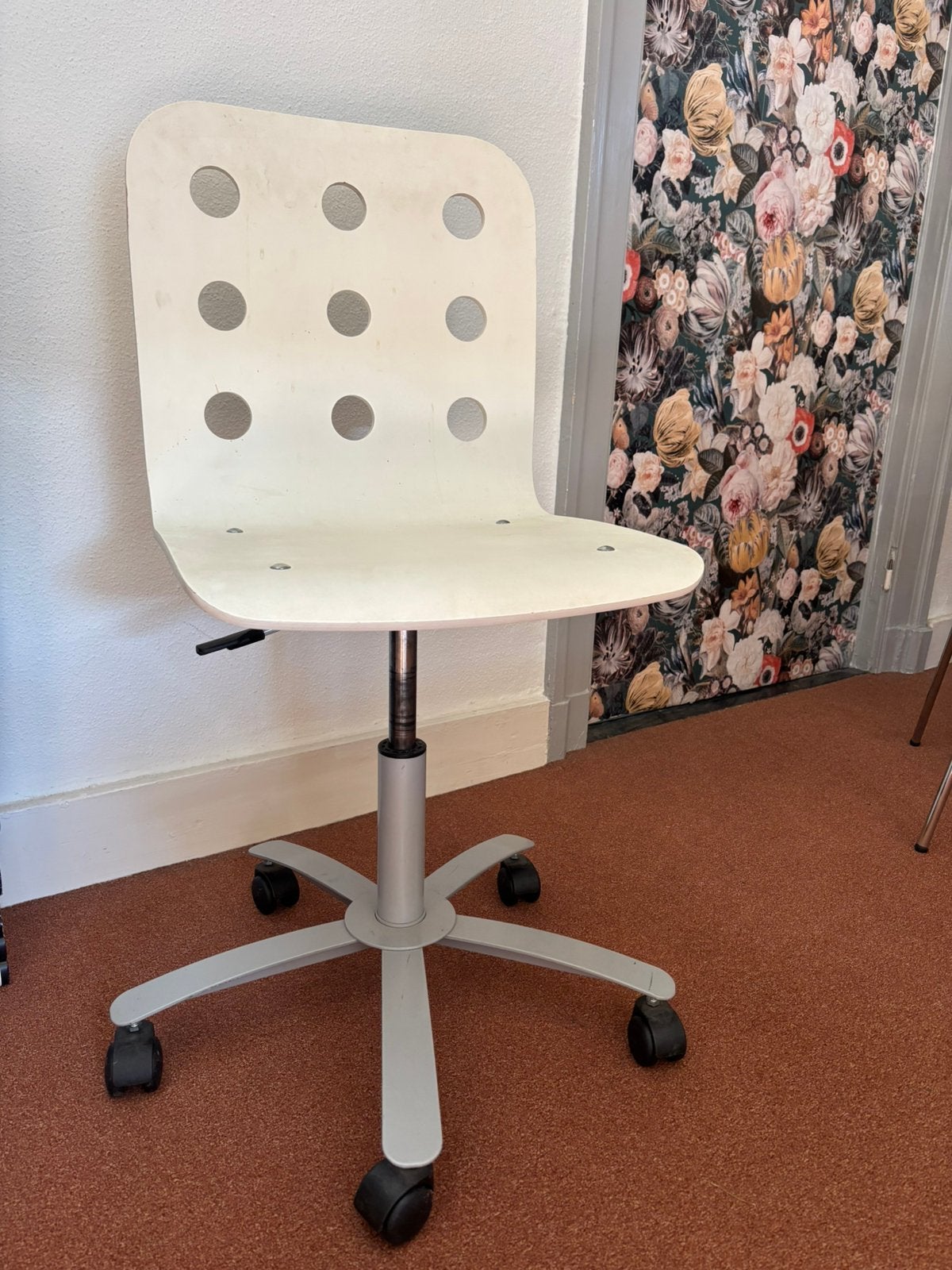 Bureaustoel Ikea, Ophalen, Gebruikt, Wit, Bureaustoel