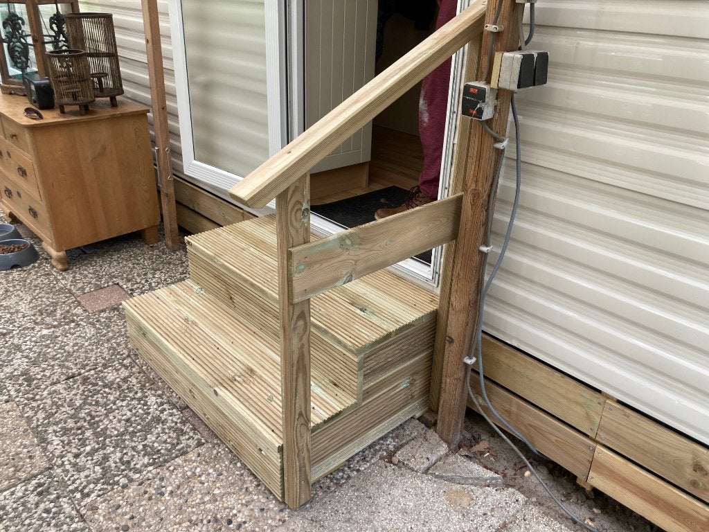 Opstap "Deluxe" in ELKE HOOGTE leverbaar!, Caravans en Kamperen, Ophalen of Verzenden, Nieuw