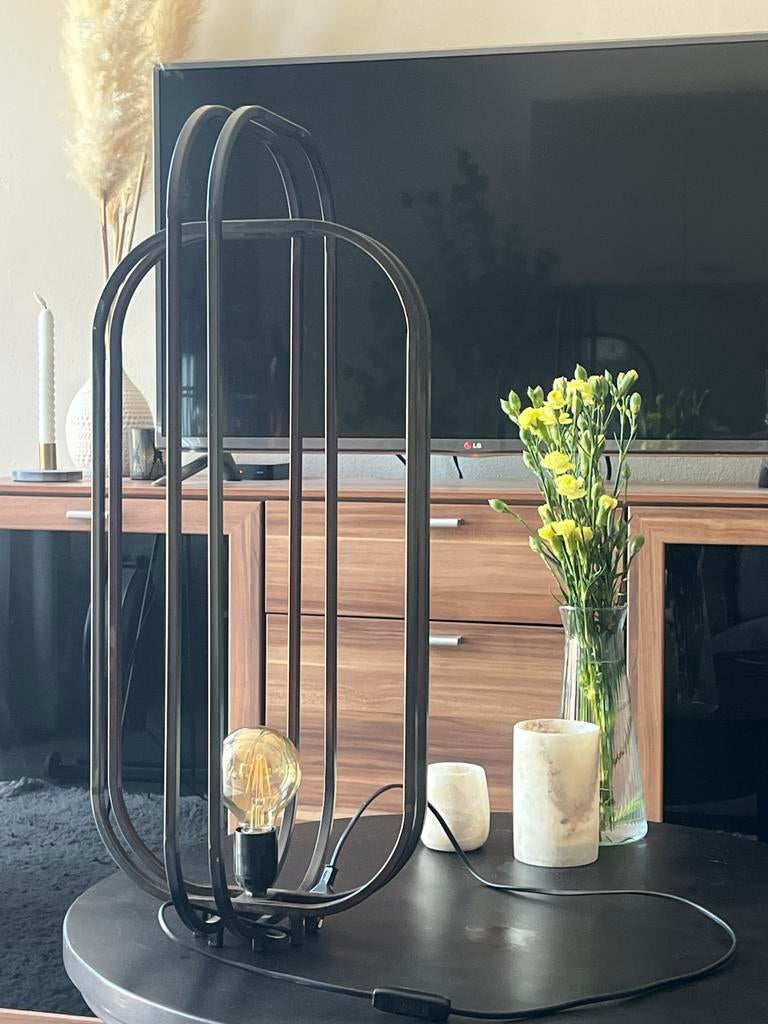 Nieuwe design lamp Gemini van Novitaz, Ophalen, Zo goed als nieuw, Metaal, 50 tot 75 cm