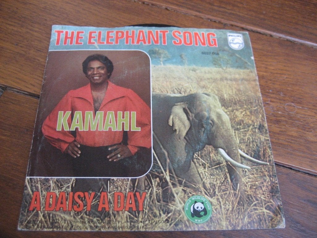 70s kamahl elephant song, Ophalen of Verzenden, Zo goed als nieuw, 7 inch, Pop