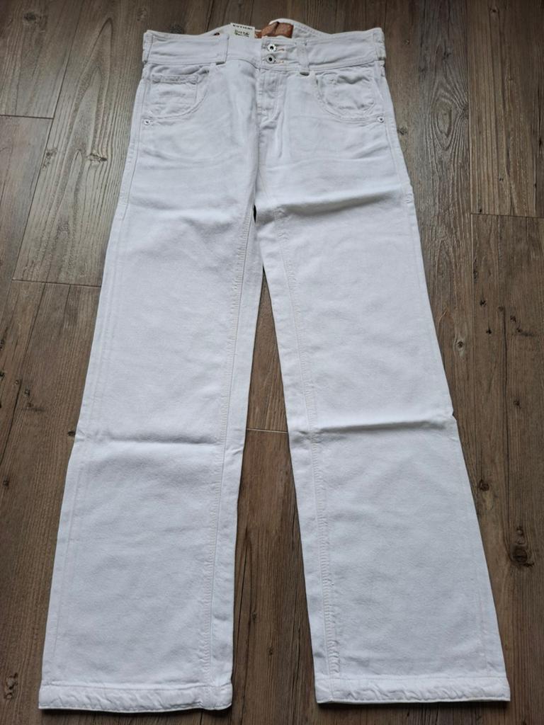 KUYICHI Sanna loose straight fit jeans W28 L32, Nieuw, Ophalen of Verzenden, W28 - W29 (confectie 36), Wit