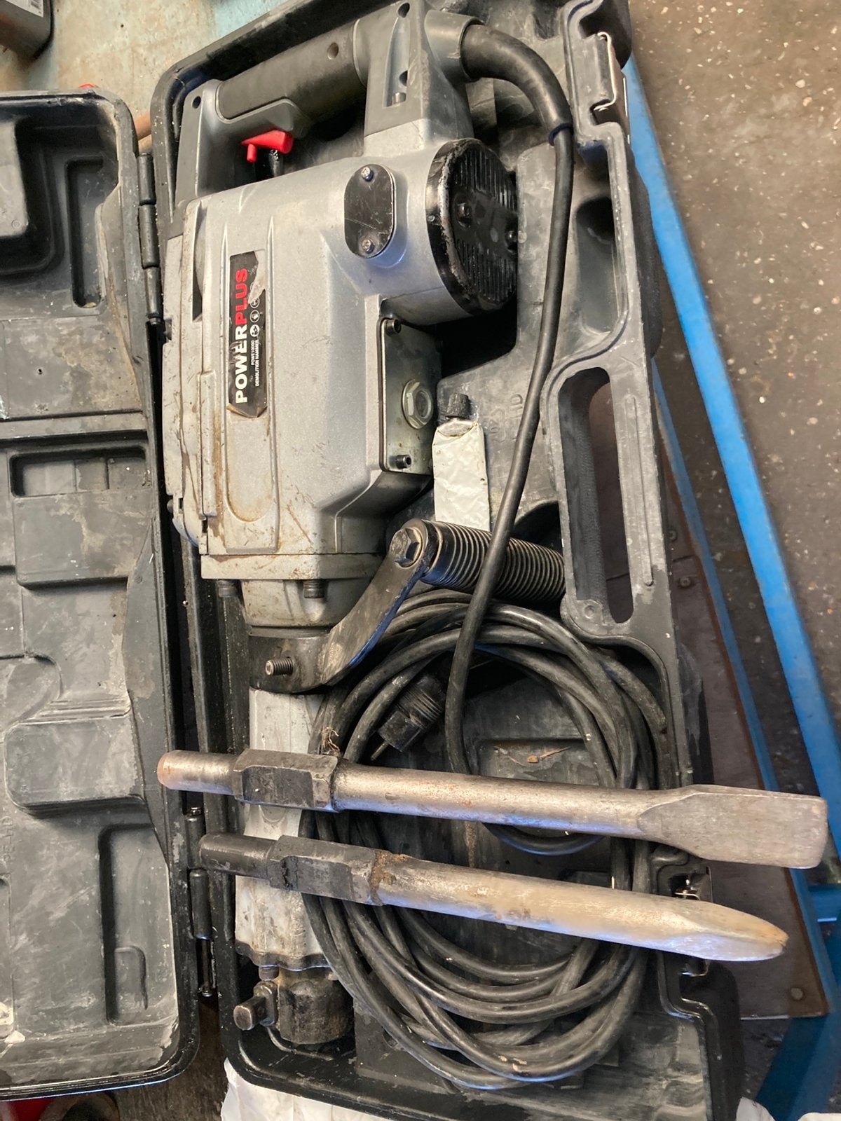 Power plus zware breekhamer, Ophalen, Gebruikt