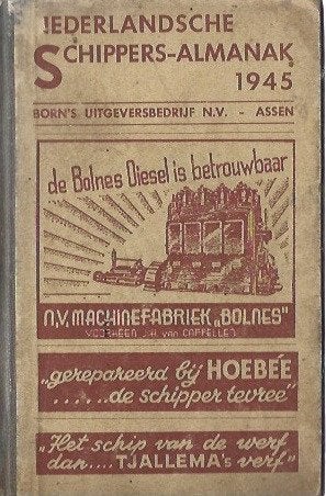Nederlandsche Schippers-Almanak (1945), Verzenden, Gelezen