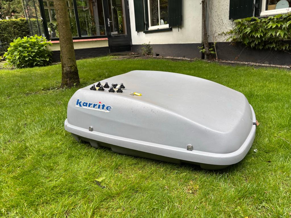 Karrite dakkoffer 120x100x40 cm incl sleutels, Auto diversen, Dakkoffers, Ophalen, Gebruikt