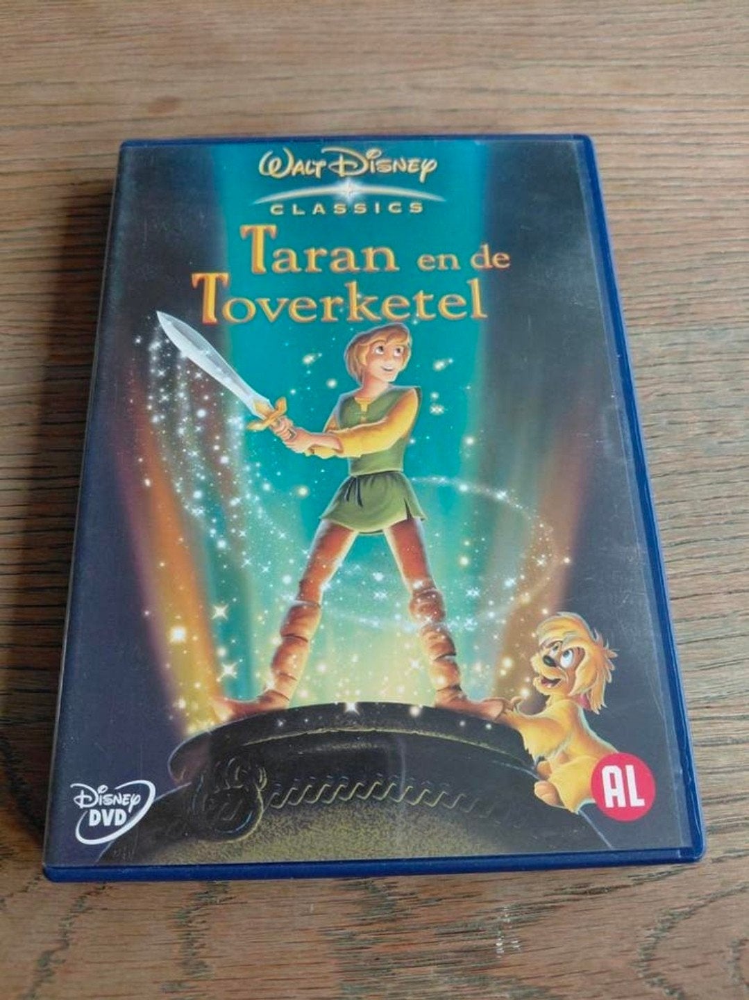 Disney Classics Taran en de Toverketel dvd., Cd's en Dvd's, Dvd's | Tekenfilms en Animatie, Tekenfilm, Ophalen of Verzenden, Zo goed als nieuw
