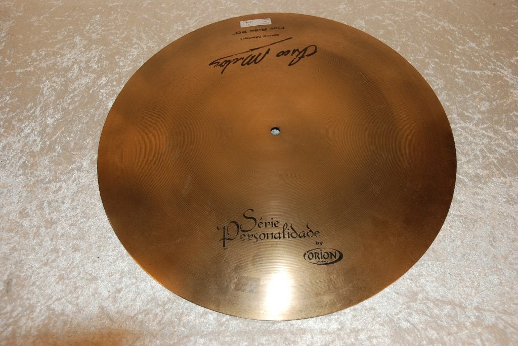 Orion Personalidade serie Chico Medori Flatride bekken  20", Gebruikt, Drums of Percussie, Ophalen of Verzenden, .
