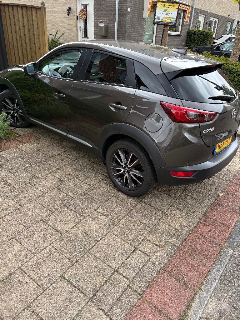 Mazda CX-3 2.0 Skyactiv-g 88KW 2018 Bruin, Auto's, Voorwielaandrijving, 1998 cc, Zwart, 4 cilinders