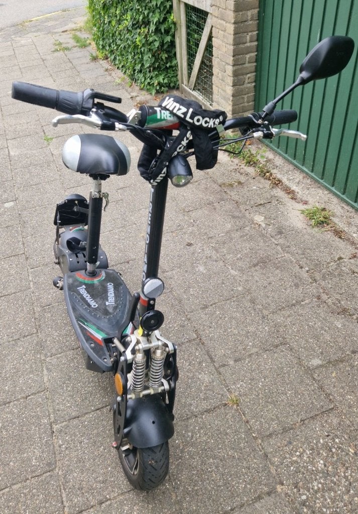 Trendiamo Elektrische step met zadel en kenteken, Ophalen, Zo goed als nieuw, Elektrische step (E-scooter), Trendiamo