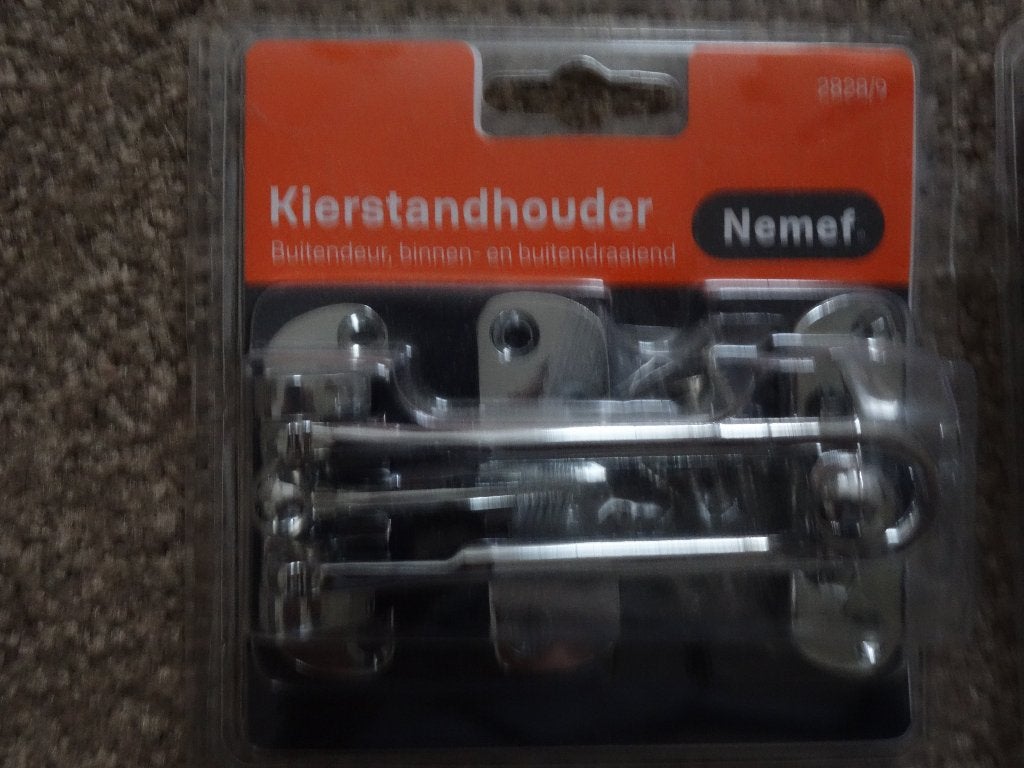 Kierstandhouder, Ophalen of Verzenden, Nieuw, Rvs, Slot