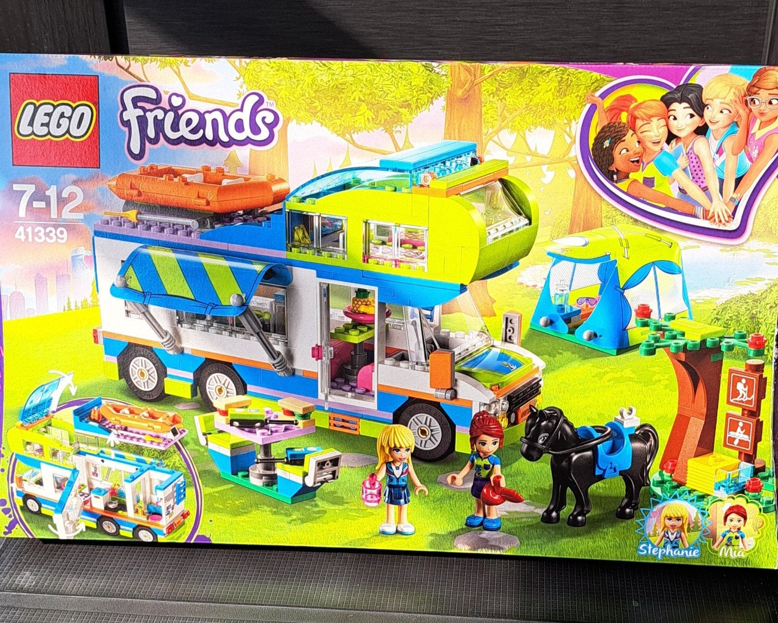 41339 Lego friends Mia's kampeerauto, Ophalen, Gebruikt