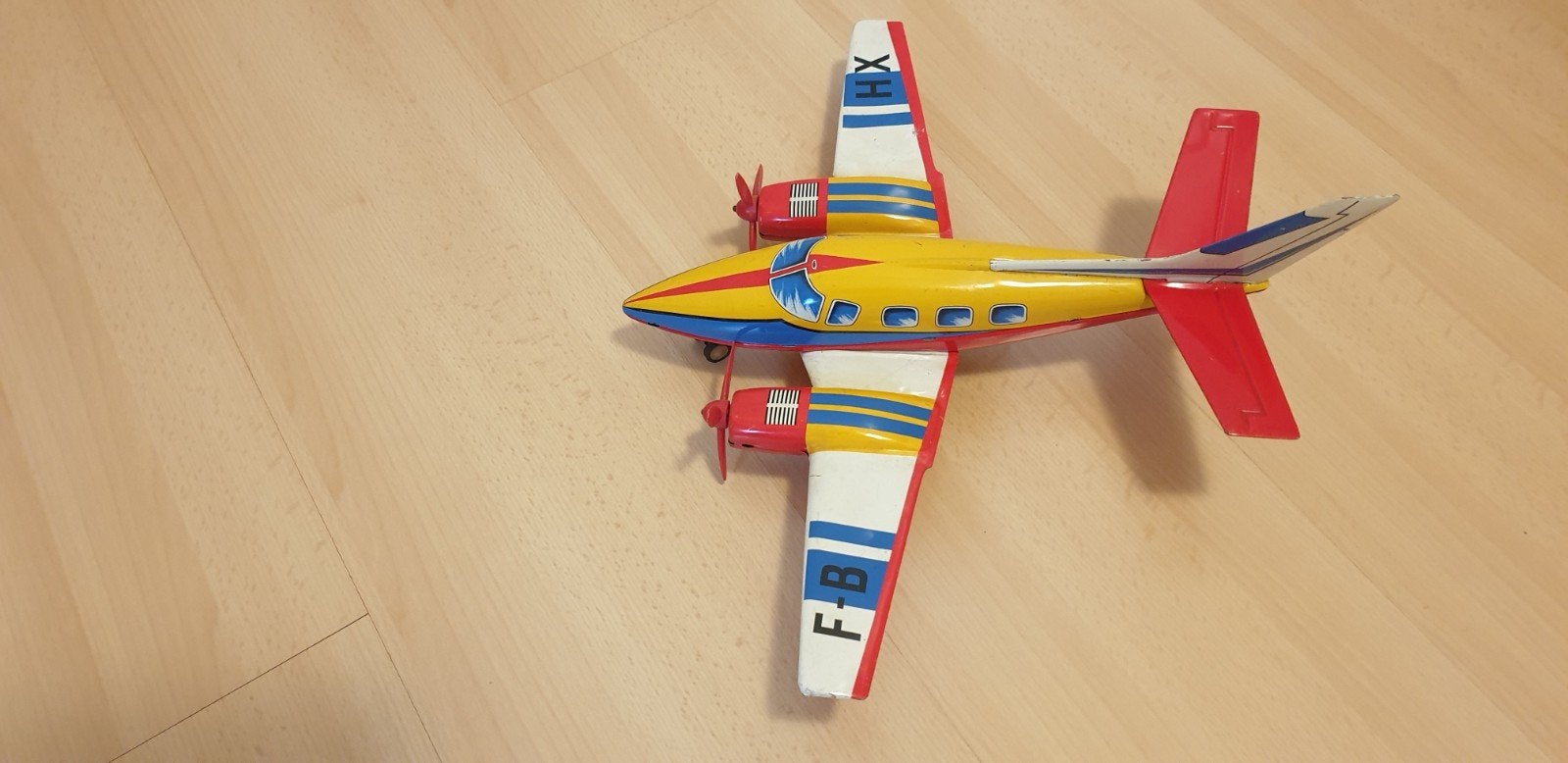Vliegtuig  Blik Joustra, Hobby en Vrije tijd, Ophalen of Verzenden, 1:72 tot 1:144, Overige merken